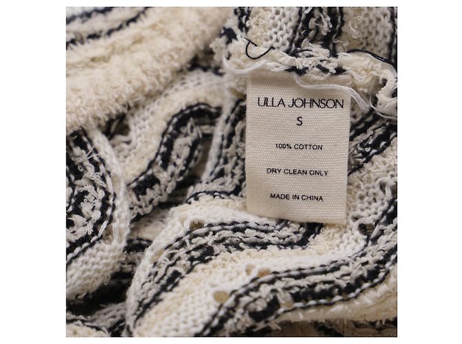 Gestreifter Strickpullover Shirin von Ulla Johnson aus mehrfarbigem Baumwollgarn Mehrfarben - Ansicht 6