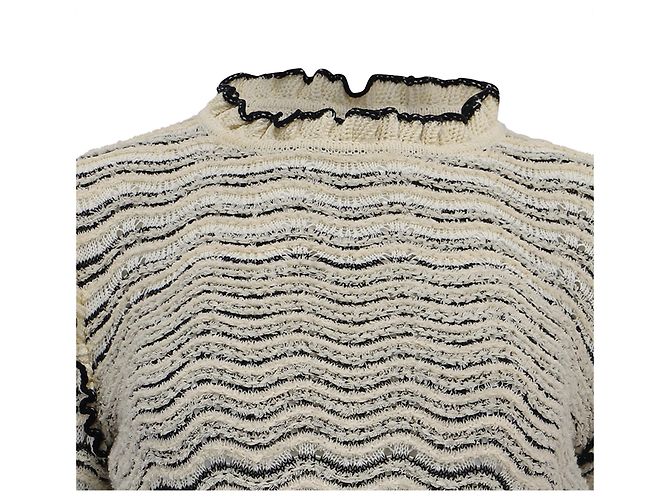 Gestreifter Strickpullover Shirin von Ulla Johnson aus mehrfarbigem Baumwollgarn Mehrfarben - Ansicht 7