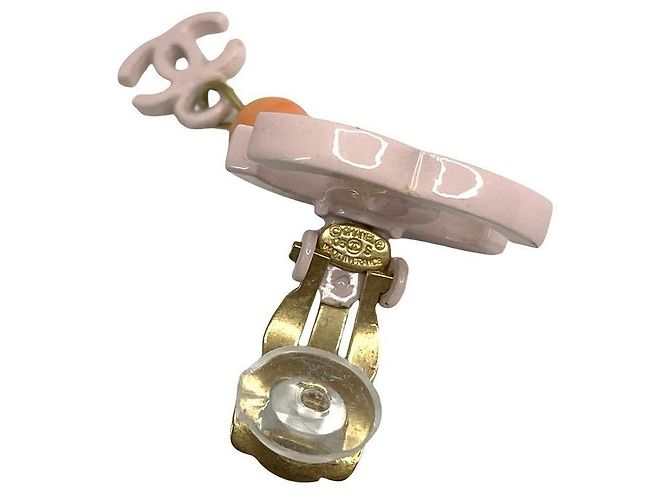 Timeless Chanel Coco Mark Ohrringe Accessoire Golden Metallisch - Ansicht 2