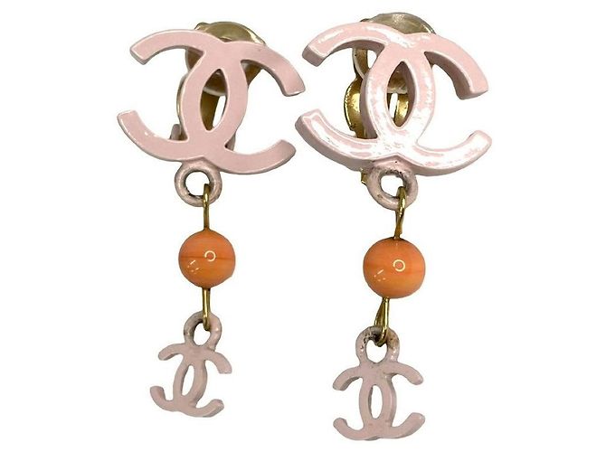 Timeless Chanel Coco Mark Ohrringe Accessoire Golden Metallisch - Ansicht 4