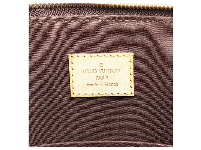 Borsa Tote Bellevue GM Monogram Vernis Louis Vuitton Porpora - vista 9