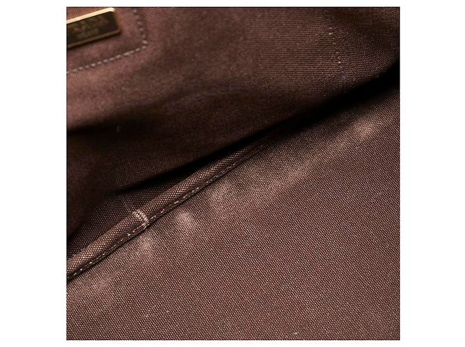 Prada Canapa Canvas Tote Bag Braun - Ansicht 4