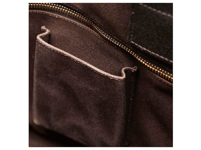 Prada Canapa Canvas Tote Bag Braun - Ansicht 6