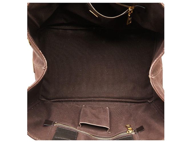Prada Canapa Canvas Tote Bag Braun - Ansicht 7