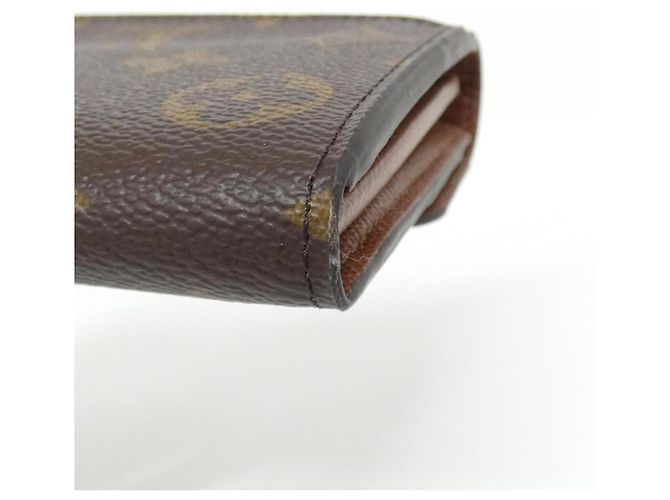 Slender Louis Vuitton Monogram Long Wallet Brown - view 3