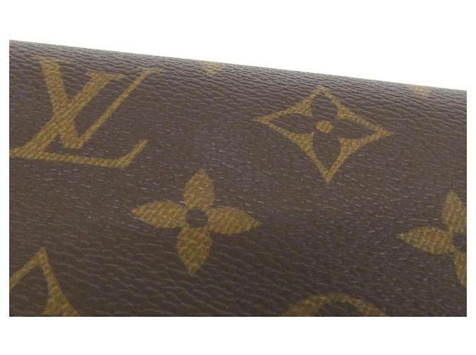 Slender Louis Vuitton Monogram Long Wallet Brown - view 4