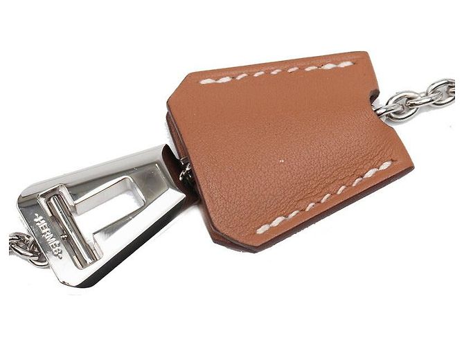 Collana Clochette Swift di Hermès Argento Metallico - vista 3