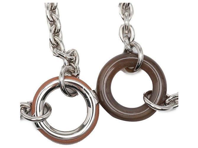 Collana Clochette Swift di Hermès Argento Metallico - vista 6