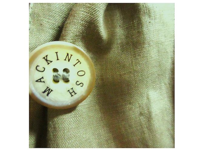 Autre Marque Abrigo de lino con capucha Mackintosh Beige - vista 2
