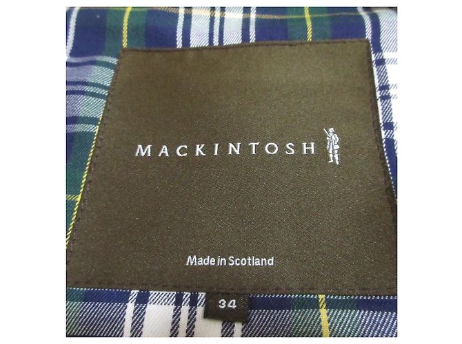 Autre Marque Abrigo de lino con capucha Mackintosh Beige - vista 6