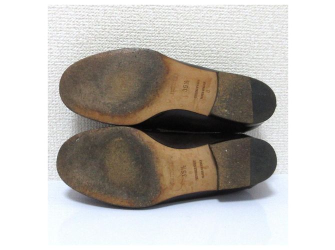 Constance Leder Slipper von Hermès Braun - Ansicht 8