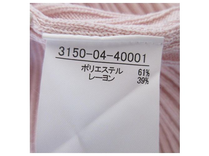 Autre Marque Rotes Rippenstrick-Top Pink - Ansicht 11