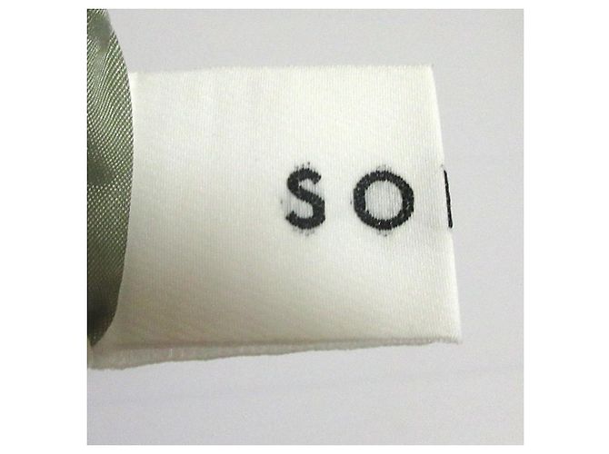 Autre Marque Falda lápiz de jersey doble SOEJU Verde Verde oliva - vista 6