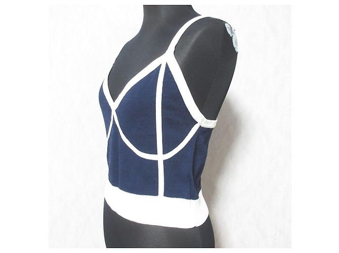Autre Marque Camiseta de punto Baum und Pferdgarten Azul Azul marino - vista 3