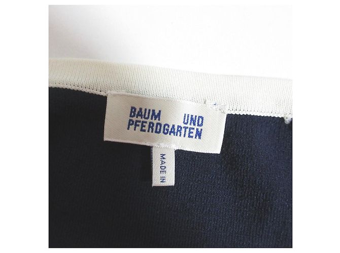 Autre Marque Camiseta de punto Baum und Pferdgarten Azul Azul marino - vista 4