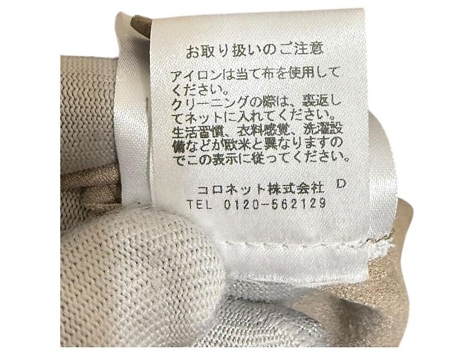 Autre Marque Vestido Maxi Asimétrico AERON Beige - vista 8