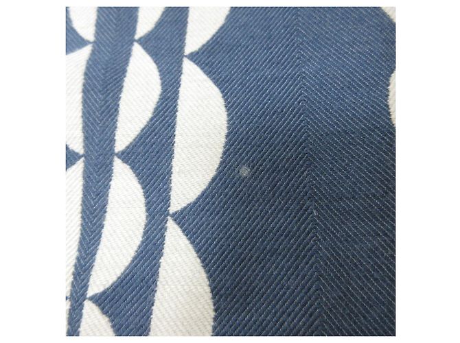 Autre Marque Cloudy Flower Seiden-Kaschmir-Mix-Kleid von mina perhonen Blau - Ansicht 9