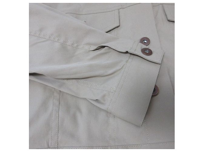 Autre Marque Chaqueta Camisa Cortada Liesse Liesse Beige - vista 6