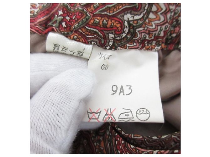 Autre Marque Conjunto 2 en 1 100% Seda HANAE MORI Roja - vista 13