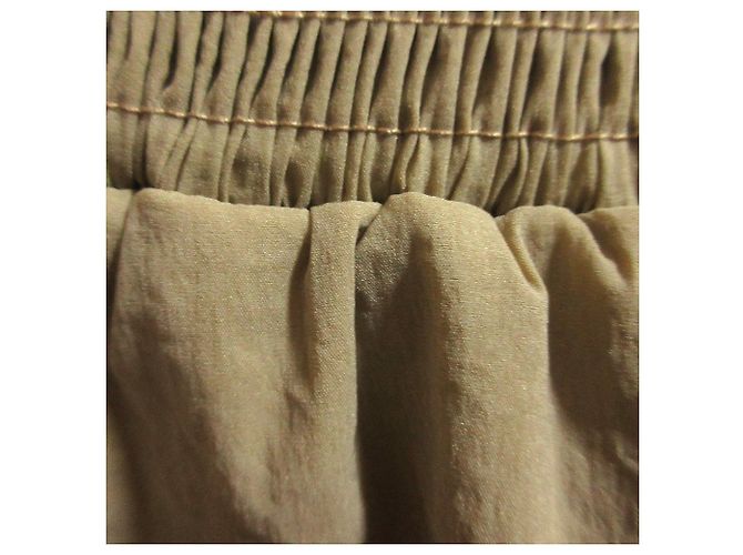 Autre Marque BLUSE MIT RÜSCHENÄRMELN STUNNING LURE Braun Beige - Ansicht 2
