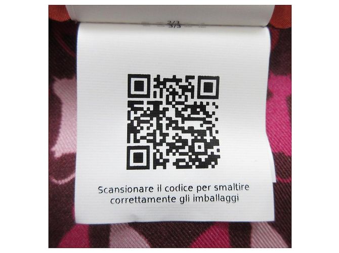 Vestido de seda con estampado de gato Max Mara STUDIO Rosa - vista 8