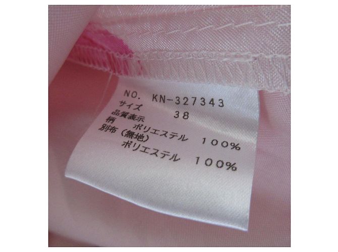 Autre Marque Falda de organza con estampado de flores M'S GRACY Rosa - vista 8