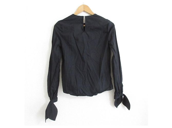 Autre Marque Pullover mit Ärmeln und Band TEN×Ron Herman Schwarz - Ansicht 2