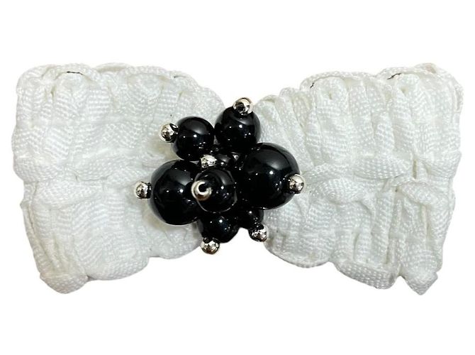 Autre Marque Set di spille in visone con cuore in nastro e fiore Rene Nero - vista 14