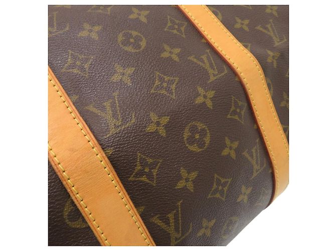 Borsa Boston Keepall 50 Monogram Louis Vuitton Marrone Monogramma - vista 8