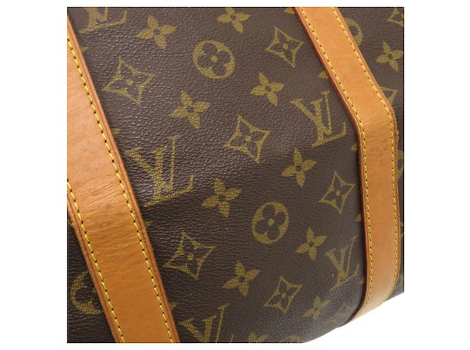 Borsa Boston Keepall 50 Monogram Louis Vuitton Marrone Monogramma - vista 8