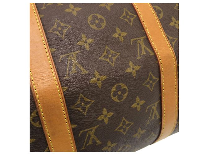 Borsa Boston Keepall 50 Monogram Louis Vuitton Marrone Monogramma - vista 9
