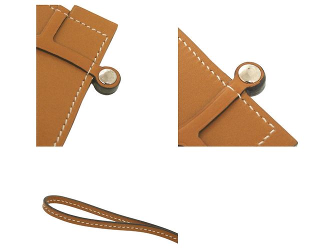 Charm de Bolsa Botas Paddock Hermès Castaño - vista 6