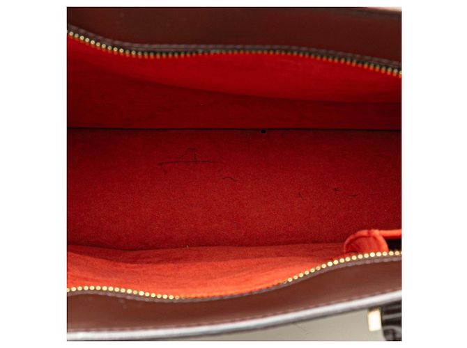 Borsa tote Louis Vuitton Damier Venice GM Marrone - vista 12