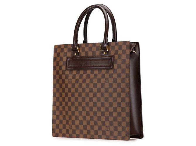 Borsa tote Louis Vuitton Damier Venice GM Marrone - vista 2