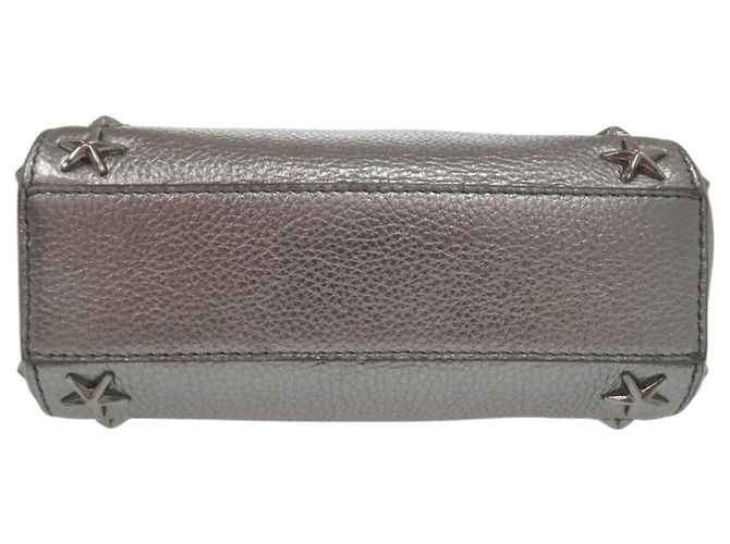 Borsa Jimmy Choo Mini Pegasi Star Stud 2 in 1 Argento - vista 4