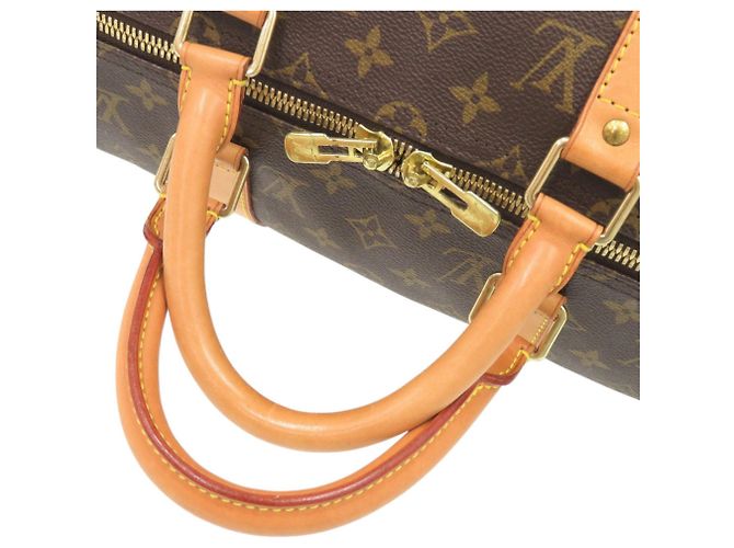 Borsa Boston Keepall 50 Monogram Louis Vuitton Marrone Monogramma - Ansicht 6
