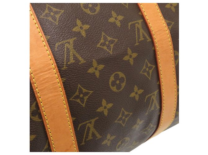 Borsa Boston Keepall 50 Monogram Louis Vuitton Marrone Monogramma - Ansicht 9