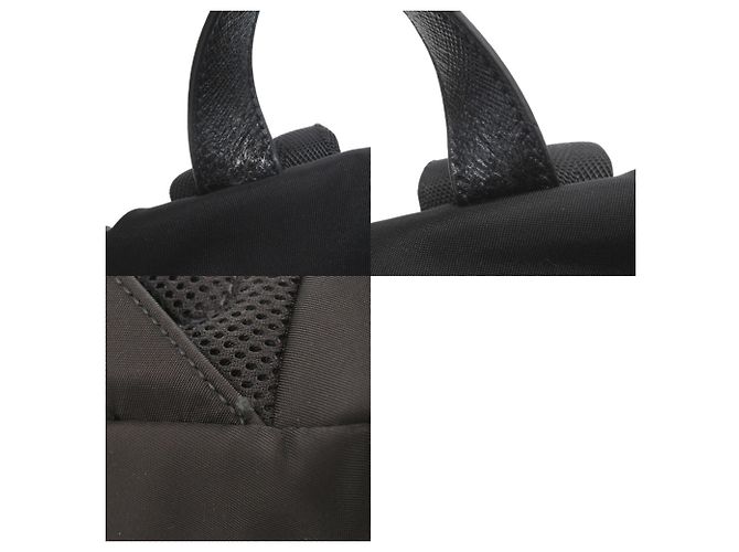 Schwarzer Nylon-Rucksack von Prada - Ansicht 10