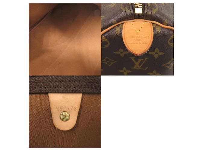 Louis Vuitton Keepall 50 Monogram Boston Tasche Braun Monogramm - Ansicht 10