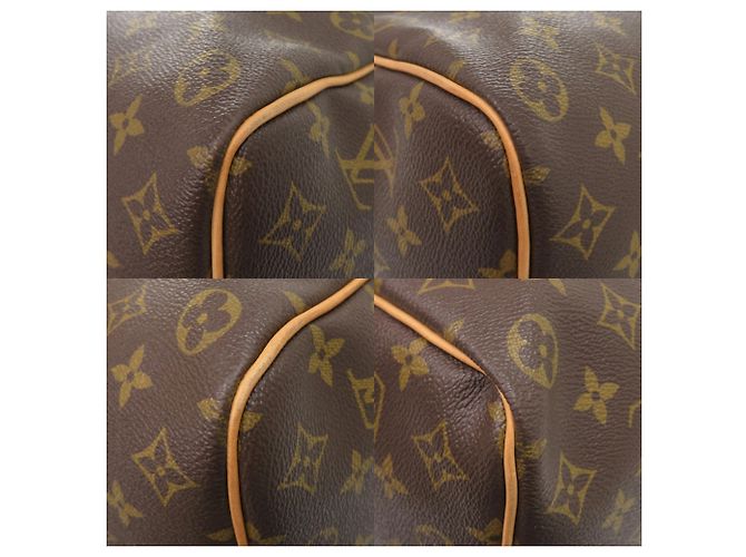 Louis Vuitton Keepall 50 Monogram Boston Tasche Braun Monogramm - Ansicht 4