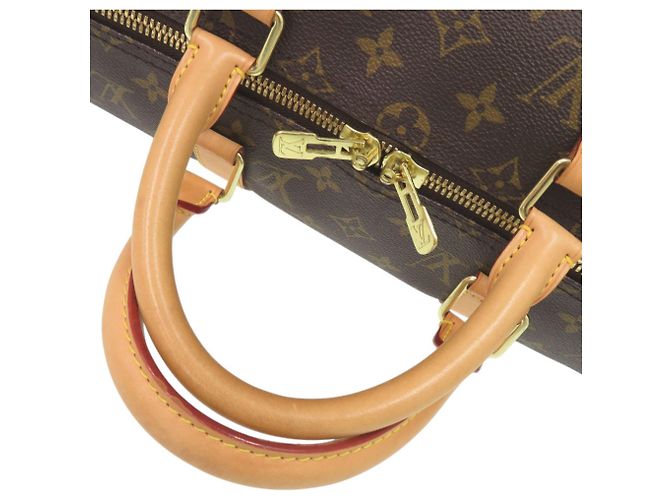 Louis Vuitton Keepall 50 Monogram Boston Tasche Braun Monogramm - Ansicht 6