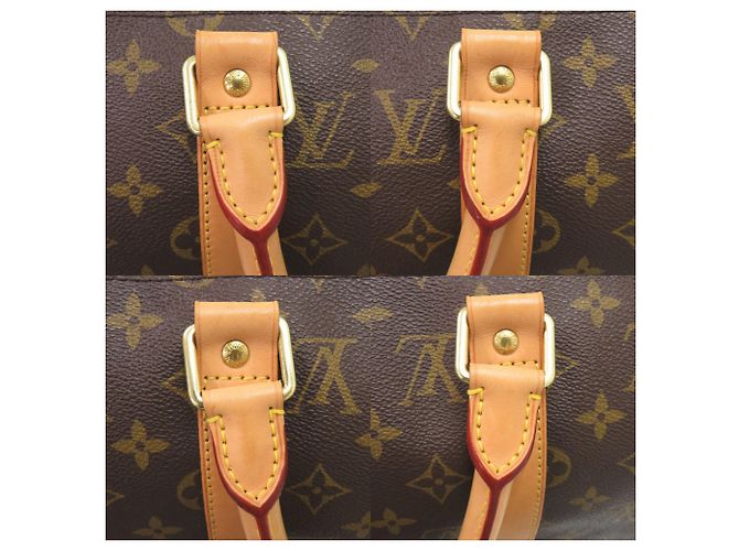 Louis Vuitton Keepall 50 Monogram Boston Tasche Braun Monogramm - Ansicht 7