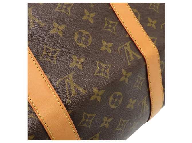 Louis Vuitton Keepall 50 Monogram Boston Tasche Braun Monogramm - Ansicht 9