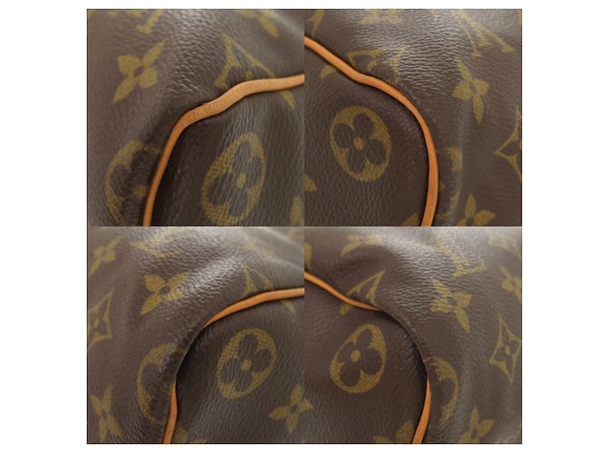 Borsa Louis Vuitton Speedy 40 Monogram Marrone Monogramma - vista 4