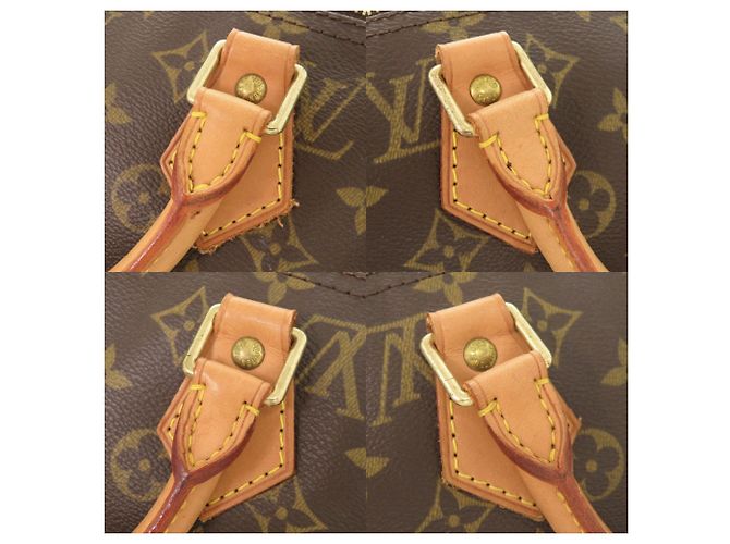 Borsa Louis Vuitton Speedy 40 Monogram Marrone Monogramma - vista 9
