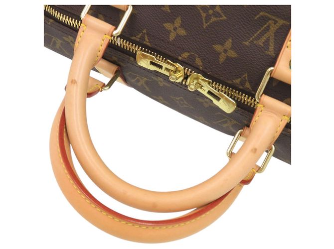 Borsa Boston Keepall 50 Monogram Louis Vuitton Marrone Monogramma - vista 6