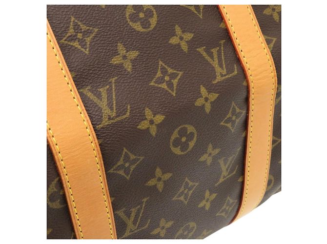 Borsa Boston Keepall 50 Monogram Louis Vuitton Marrone Monogramma - vista 8