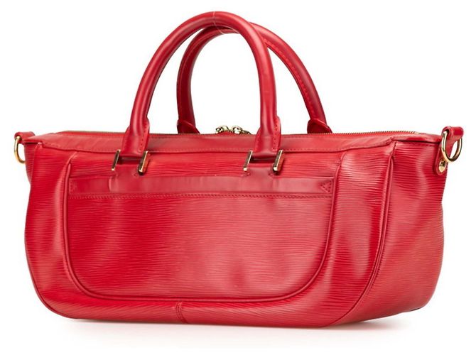 Borsa a mano/spalla Louis Vuitton Epi Danura MM Rosso - vista 2