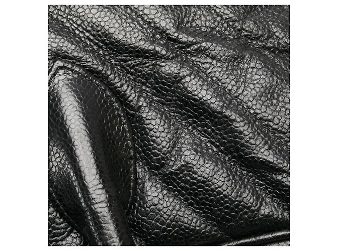 Borsa Chanel Chevron V-Stitch Nero - vista 6