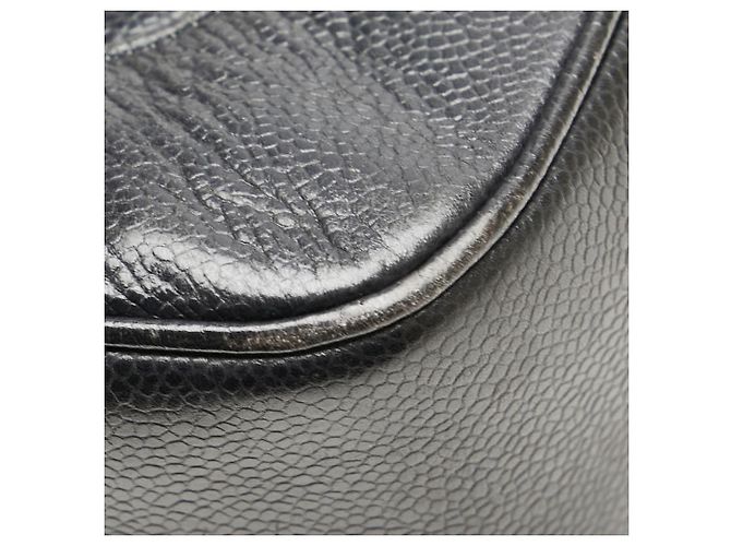 Borsa Chanel Chevron V-Stitch Nero - vista 7